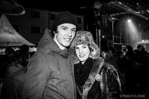 Julien et Fabienne ... Le Goulag Festival 2014 @ Pisciculture, Fribourg, 22.02.2014
