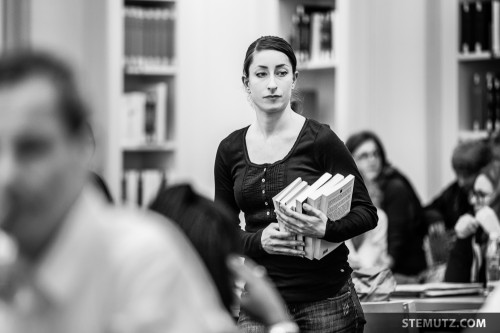 Eva and the Books ... Meet me at the Library @ Fête de la danse 2014, Fribourg