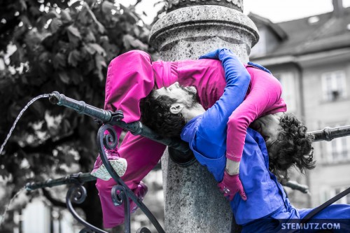 The Fountain ... urbanthropus by Da Motus! @ Fête de la danse 2014, Fribourg