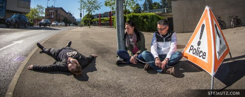 They killed me ... Photo Course 2014 with my Students @ Fribourg, 17.05.2014