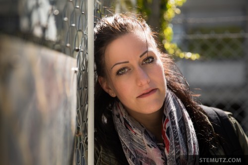 Aline Portrait ... Photo Course 2014 with my Students @ Fribourg, 17.05.2014