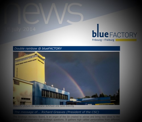 Published in the blueFACTORY Newsletter 07-2014... Double Rainbow