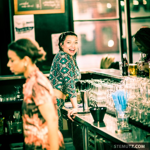 Natasha, surprised smile ... :-) @ African Night, Nouveau Monde, Fribourg