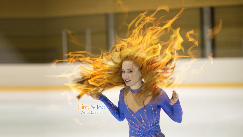 Fire & Ice - Anastassia Figure Skater Fribourg by STEMUTz.COM