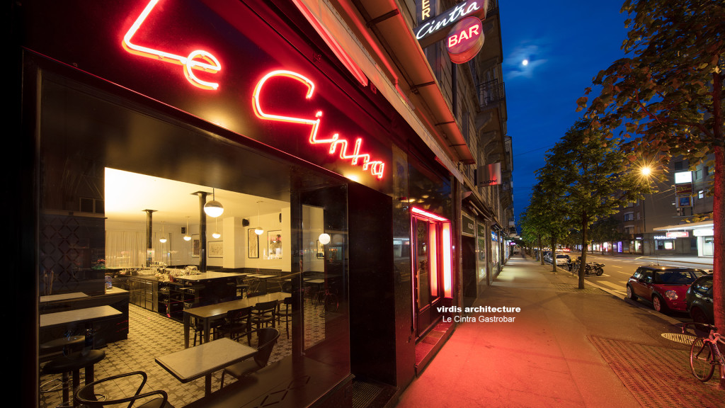 virdis architecture @ Le Cintra Gastrobar, Photos: STEMUTZ, photographe Fribourg