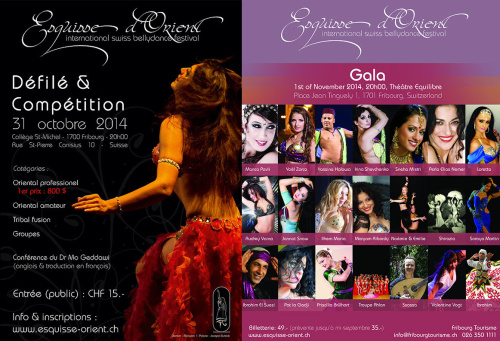 ESQUISSE D'ORIENT, International Swiss Bellydance Festival, Fribourg