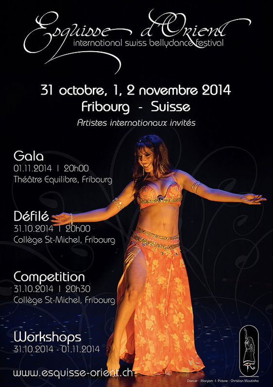 ESQUISSE D'ORIENT, International Swiss Bellydance Festival, Fribourg