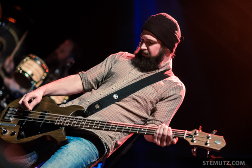 Bass Player Pascal Humbert ... Wovenhand (AU) @ Fri-Son, Fribourg, 27.09.2014