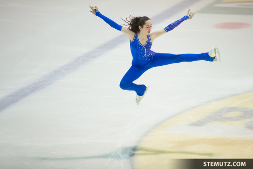 Cloé Jutzet ... Gala CPFR de patinage artistique @ BCF Arena, Fribourg, 22.03.2015