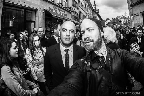 Alain Berset and myself ... Bundesrat / Conseil Fédéral / Federal Council