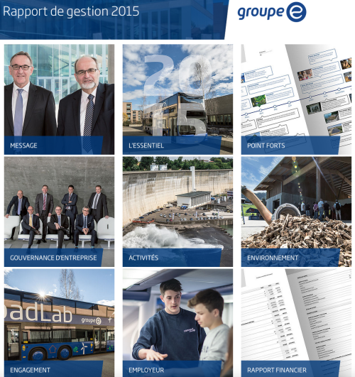 Groupe E Rapport de gestion 2015, photos par STEMUTZ