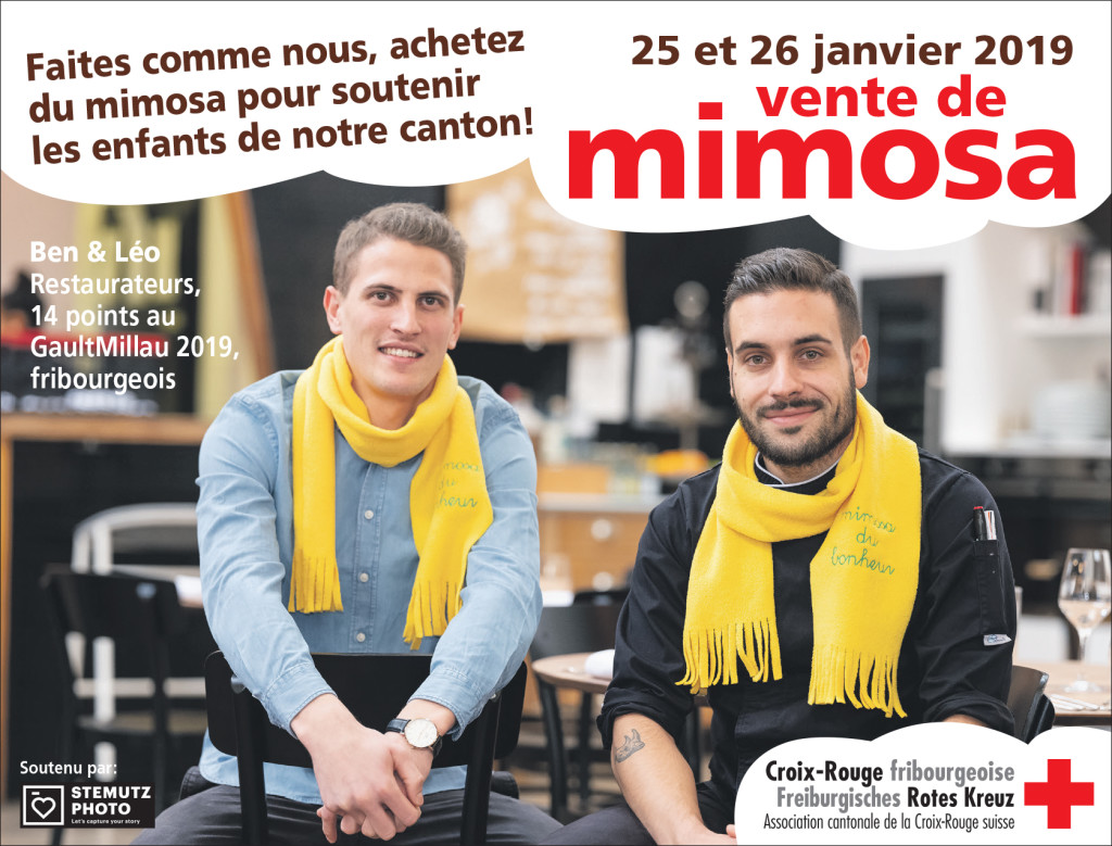 Portraits campagne MIMOSA 2019 par STEMUTZ : Ben & Léo, Fonderie 11